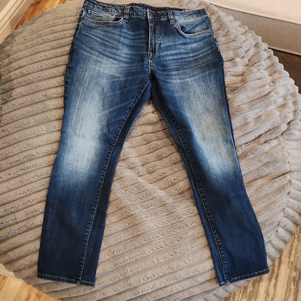 Buffalo David Bitton Dark Blue Skinny Jeans